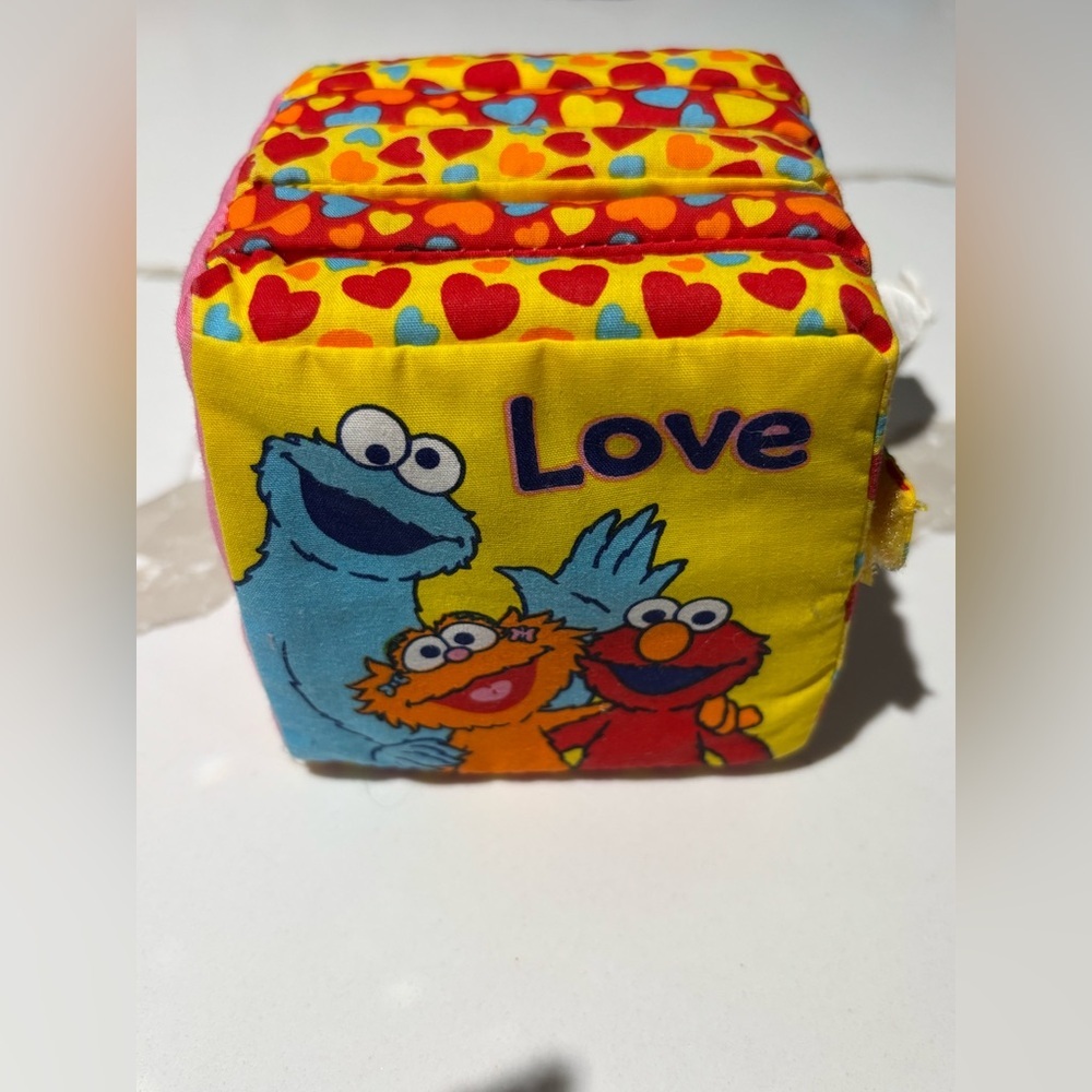 Sesame Street Soft Play Block from 2004 Y2K Vintage